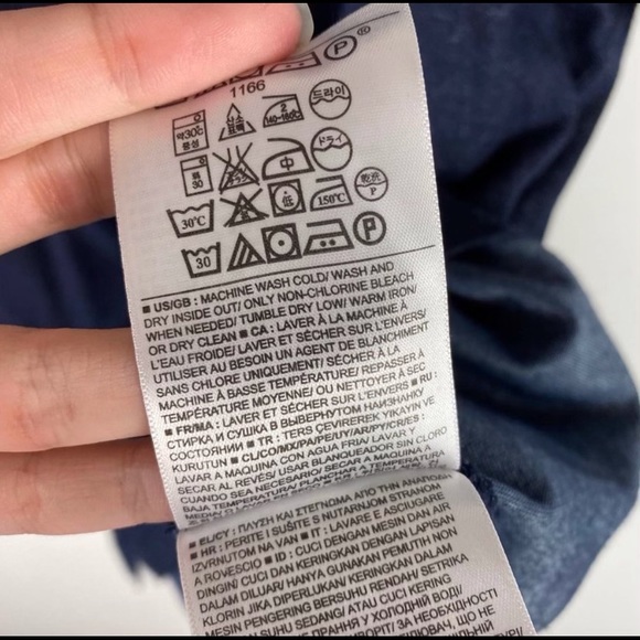 BANANA REPUBLIC Luxury Touch Blue Polo Shirt | L - Picture 9 of 9